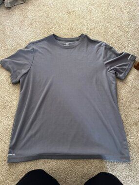 Men's Athletic Classic Fit T-Shirt Grey Large